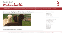 Desktop Screenshot of familienferien-bauernhof.de